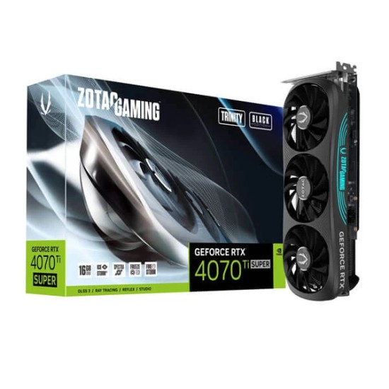 Zotac Gaming RTX 4070 Ti Super Trinity Black Edition 16GB